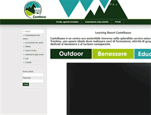 Tablet Screenshot of castelbasso.com